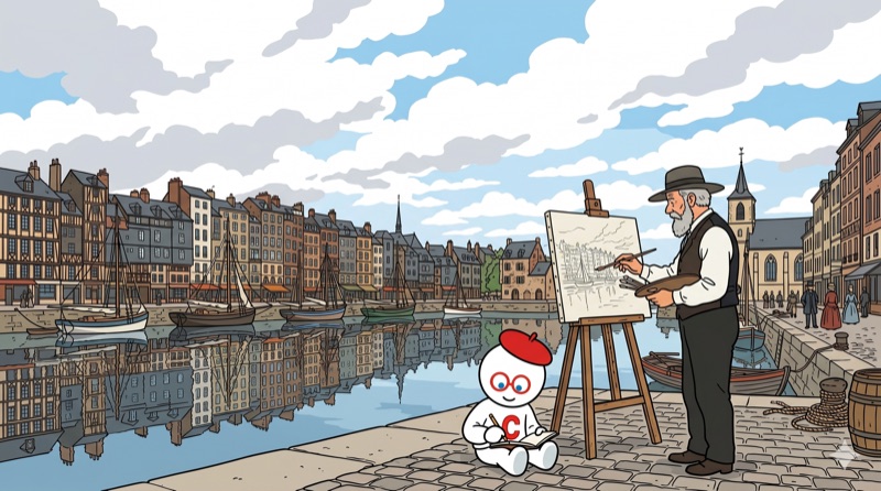 Illustration Choco-kun