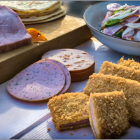 stylisme et charcuterie