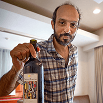 Thé à la française et  vin libanais