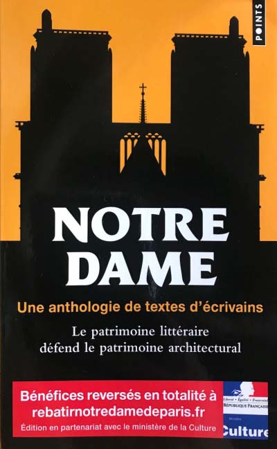 NOTRE DAME une anthologie de textes d'écrivains
