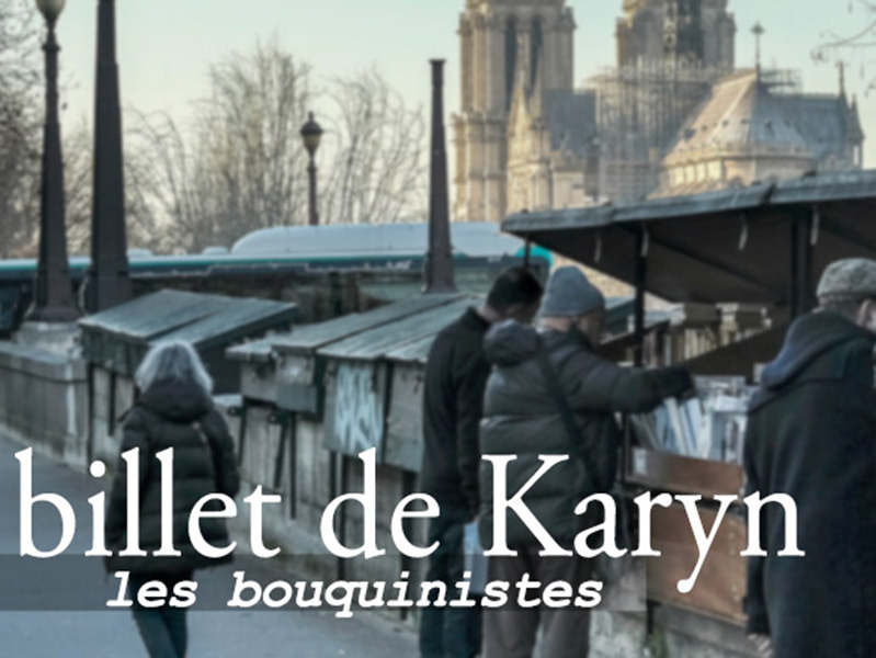 Les bouquinistes de Paris - Karyn