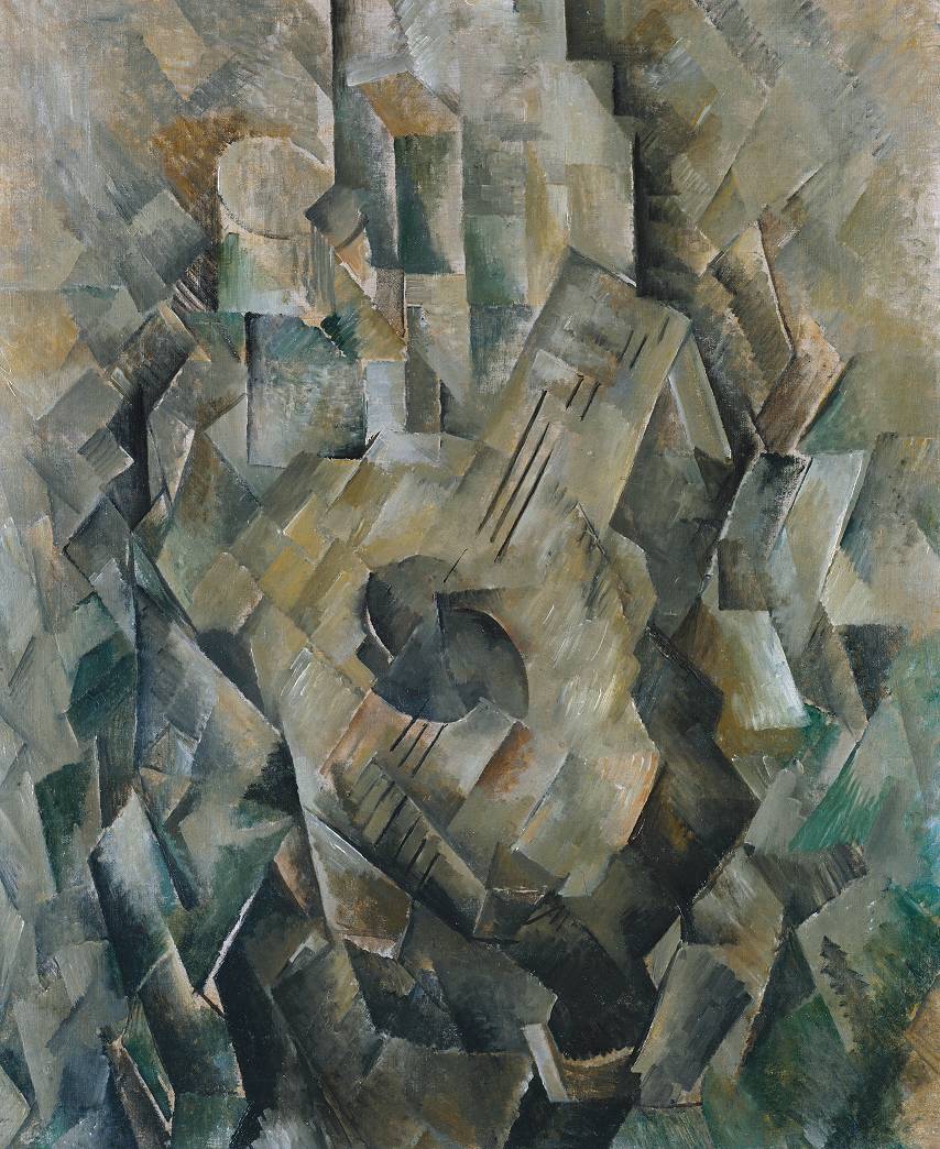 Georges_Braque_1909-10_La_guitare_Mandora_La_Mandore_oil_on_canvas_71.1_x_55.9_cm_Tate_Modern_London